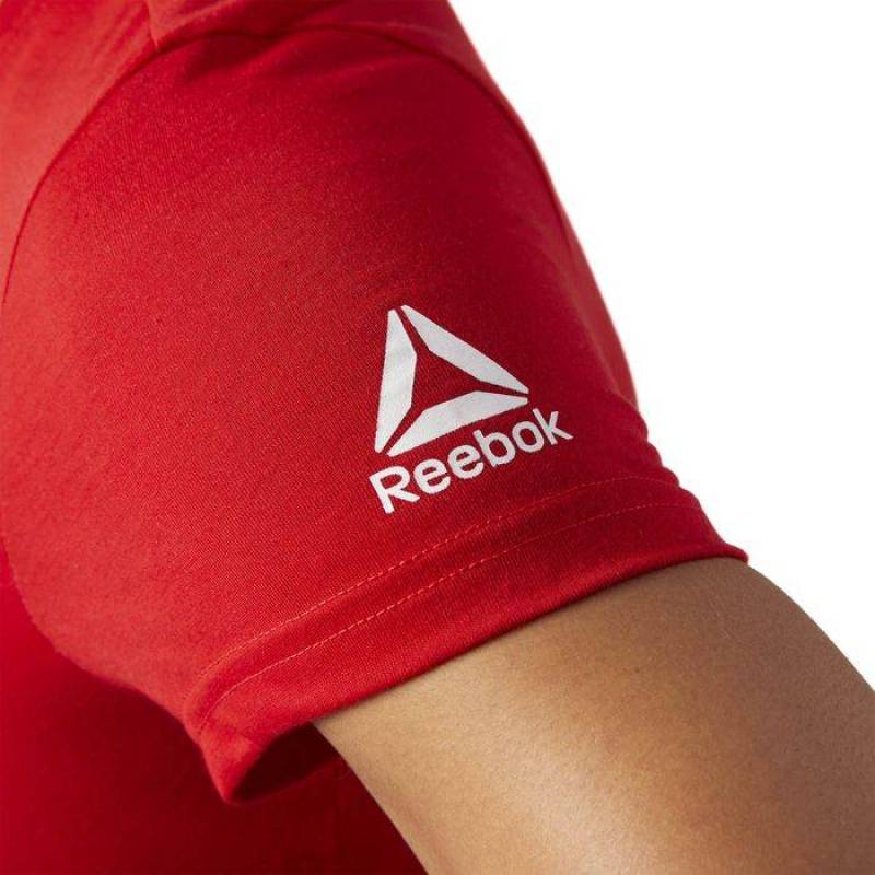 Dámské tričko CrossFit ACTIVCHILL Tee - červené