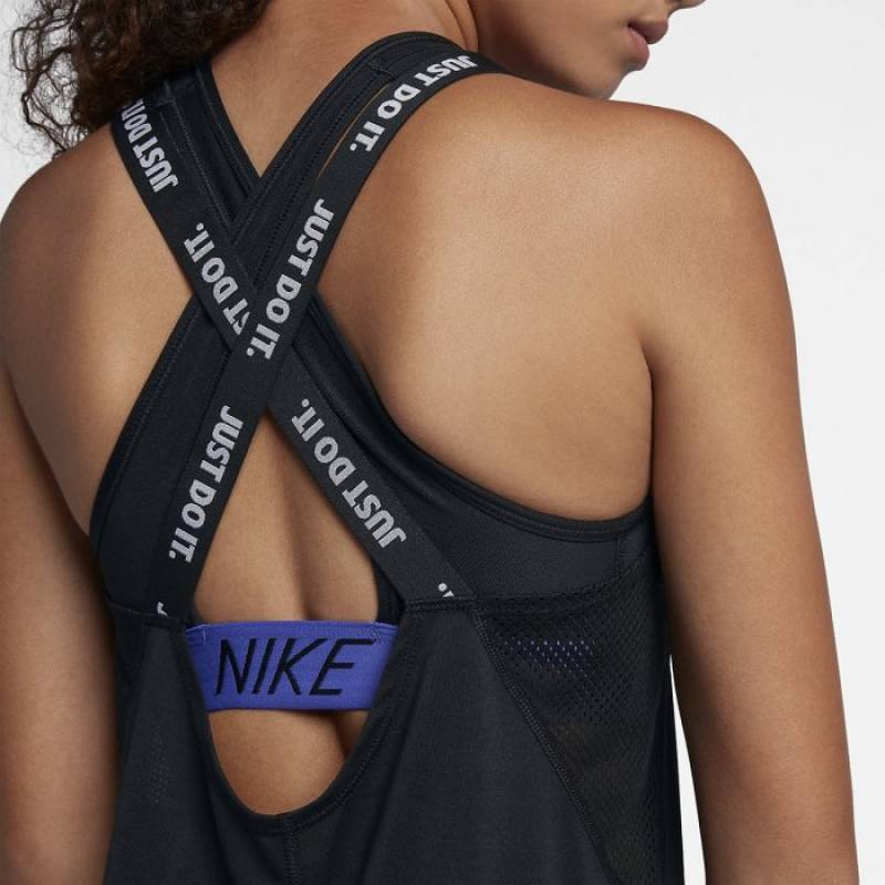 Woman top Dry Training Tank - black