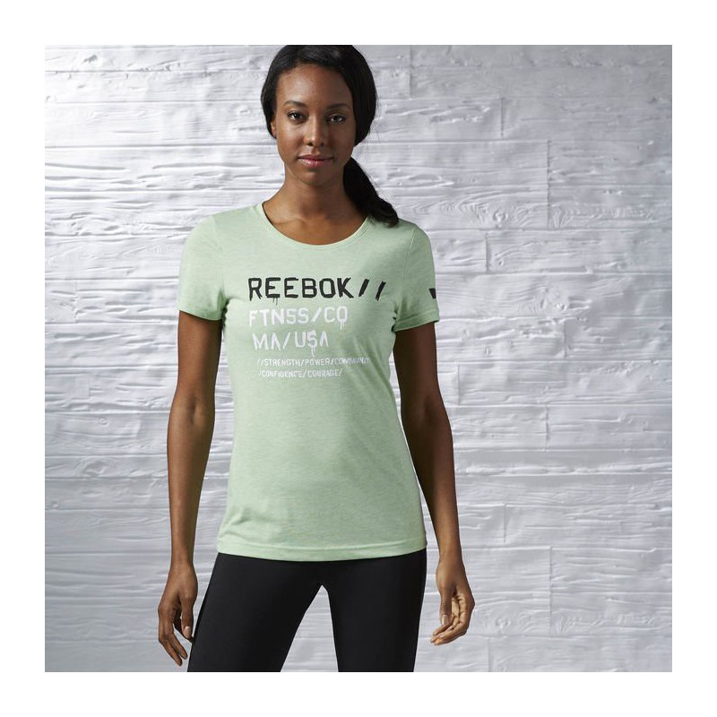 Dámské tričko Reebok WOR C COM TEE AO0891