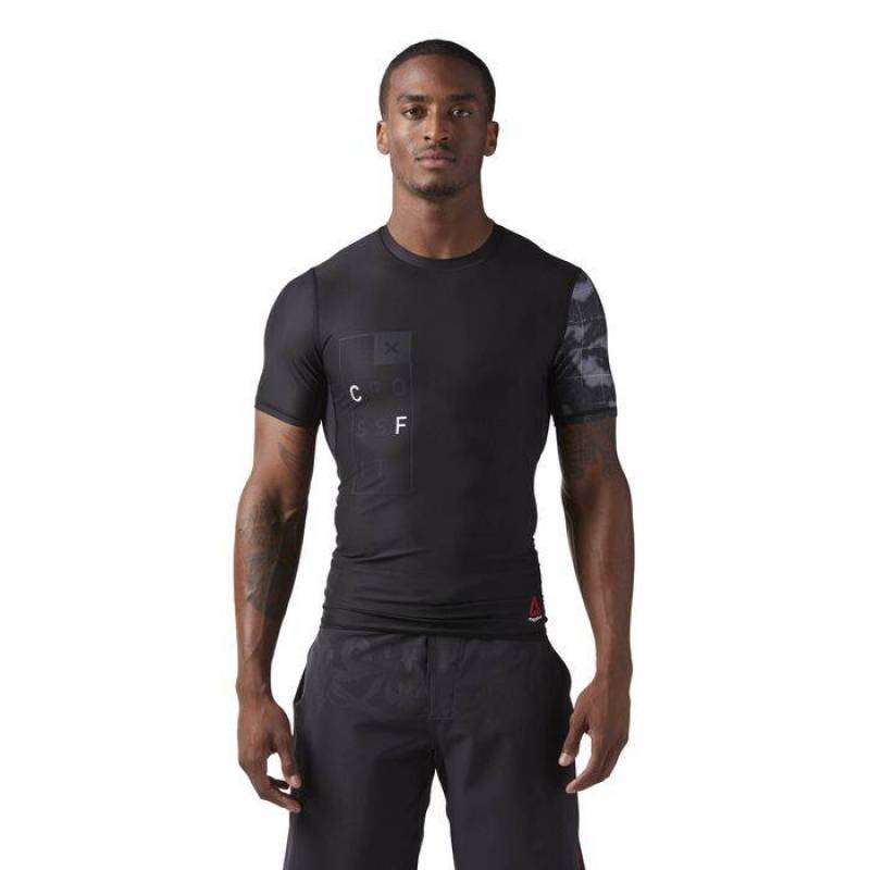 Man T-Shirt CrossFit COMPRESSION TEE - CD7645