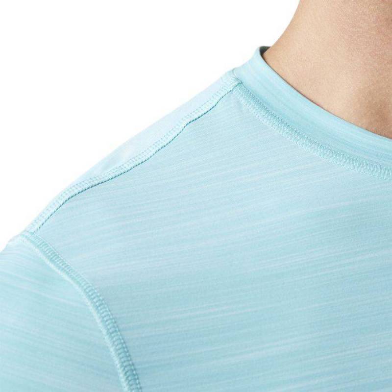 Man T-Shirt Reebok CrossFit Active Chill VENT Tee - modré