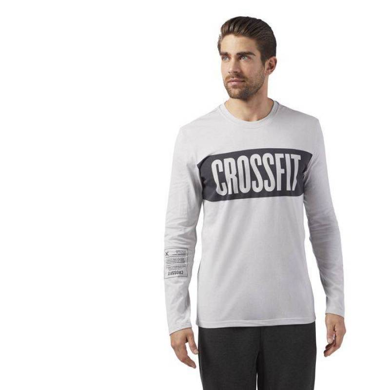 Herren T-Shirt CrossFit STRIPE LS TEE CF4553