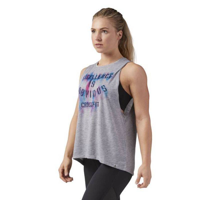 Dámský top CrossFit Excellence Muscle Tank - CF5742