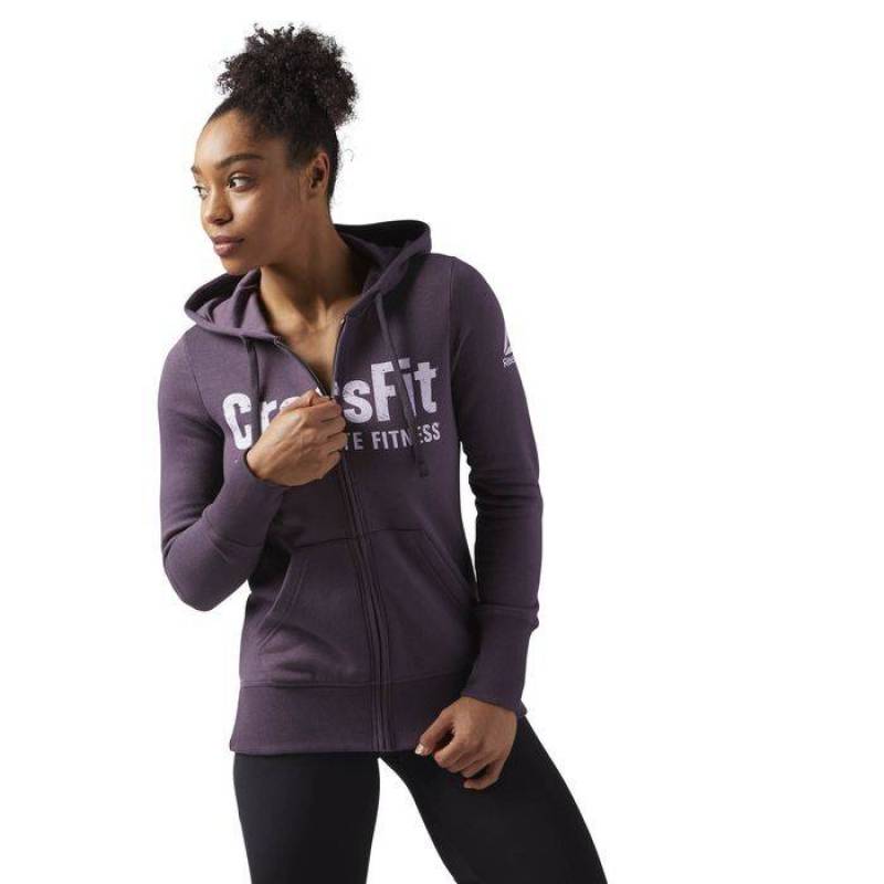 Woman hoodie CrossFit FULL ZIP HOODY CF5762