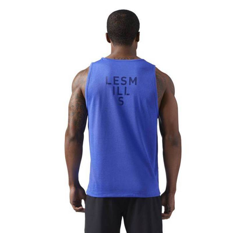 Man Top Les Mills Dual Blend Tank - CD6194