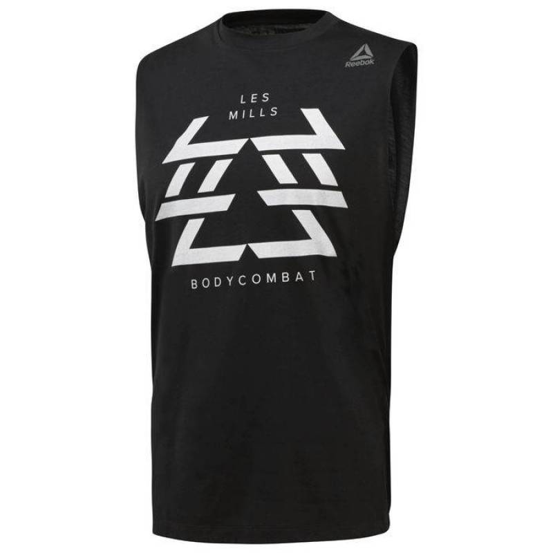Pánské tričko Les Mills Bodycombat Muscle CD6176
