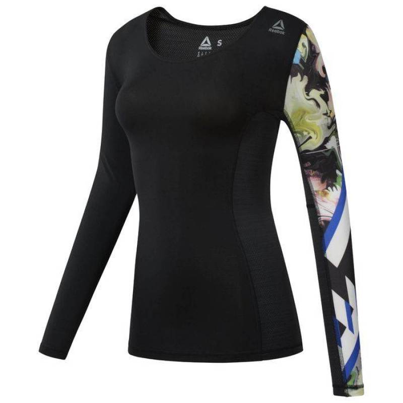 Woman compression T-Shirt AC LS COMPRESSION - CE2656