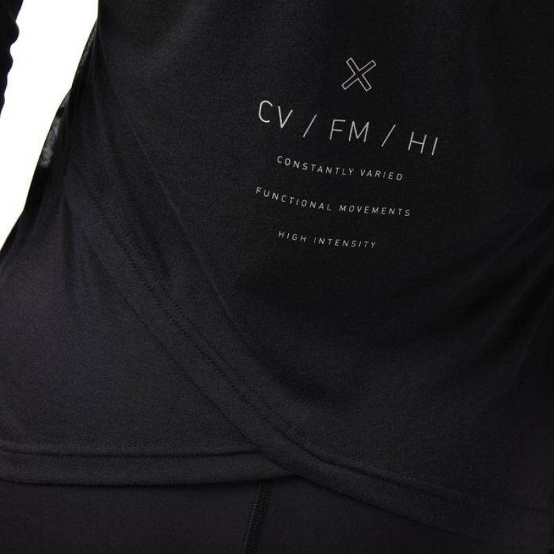 Woman T-Shirt CrossFit Burnout LS Tee - CD6455