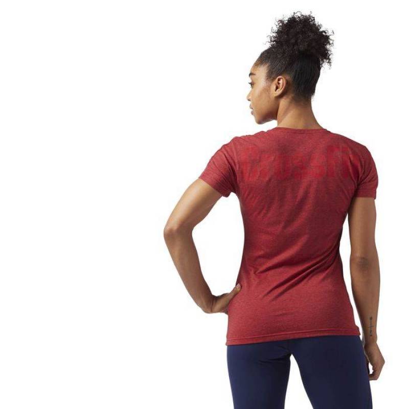 Dámské tričko Reebok CrossFit Poly - Blend Tee
