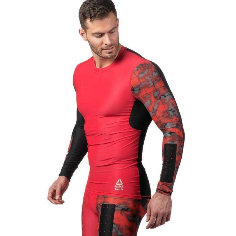 Pánské kompresní tričko CrossFit COMPRESSION LS CD4498
