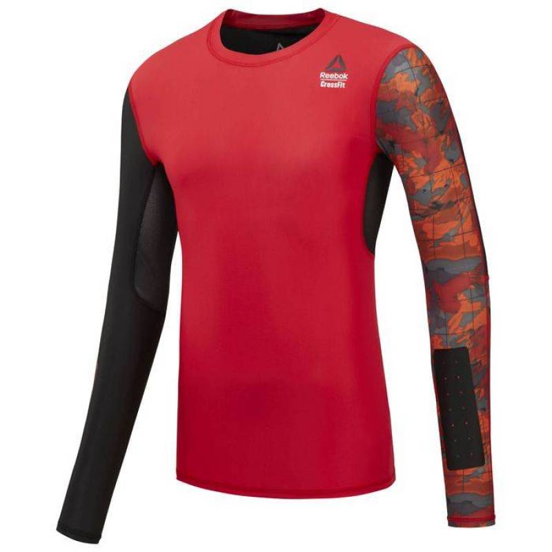 Pánské kompresní tričko CrossFit COMPRESSION LS CD4498