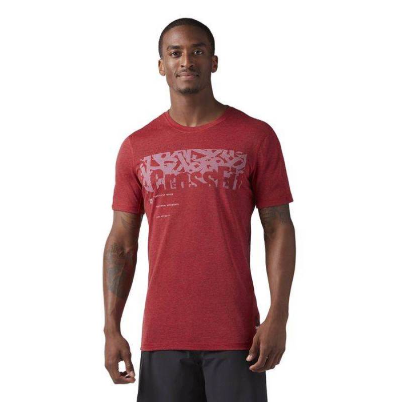 Man T-Shirt Reebok CrossFit POLY BLEND