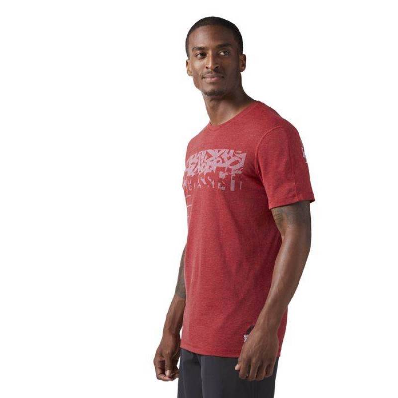 Man T-Shirt Reebok CrossFit POLY BLEND