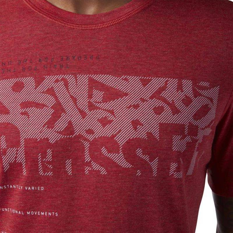 Man T-Shirt Reebok CrossFit POLY BLEND