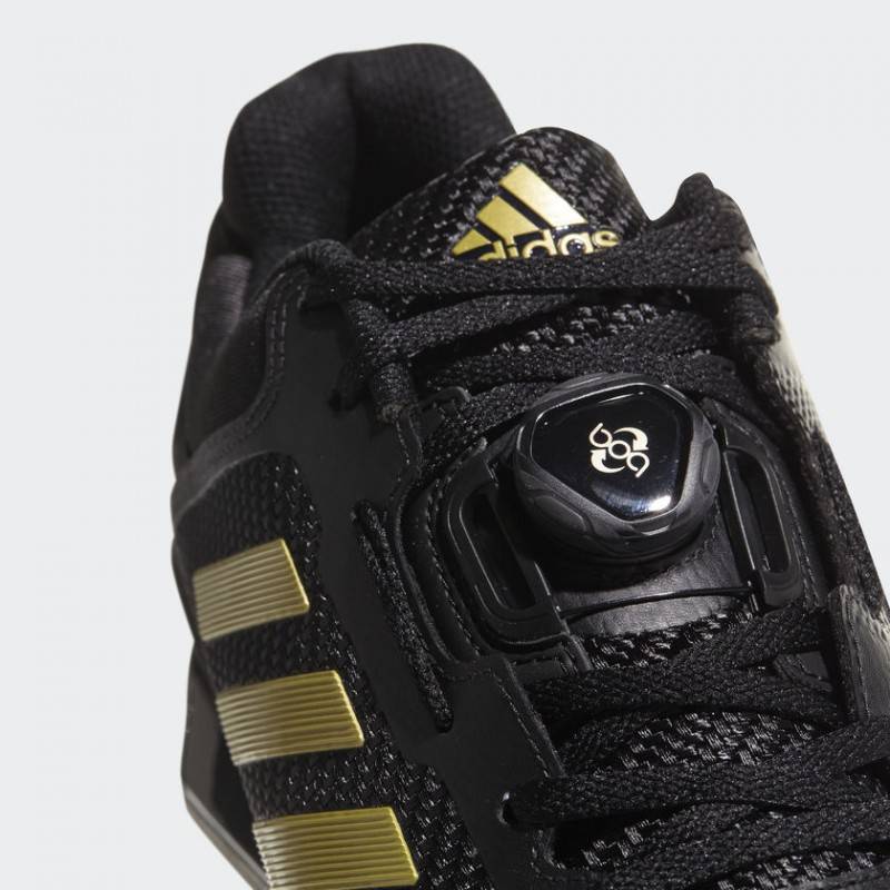 Pánské boty na vzpírání adidas Leistung 16 II GOLD