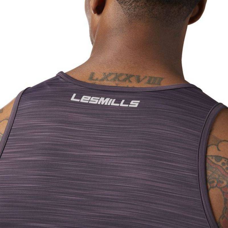 Pánské tričko Les Mills Active Chill Tank - CY8127