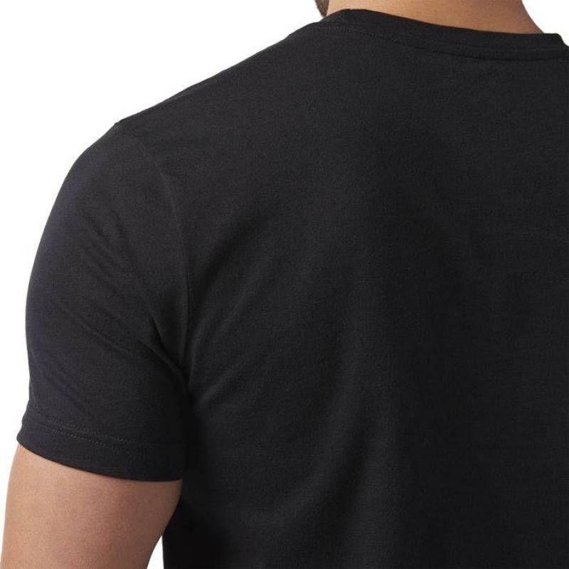 Man T-Shirt QQR- Reebok Stacked - CW5368