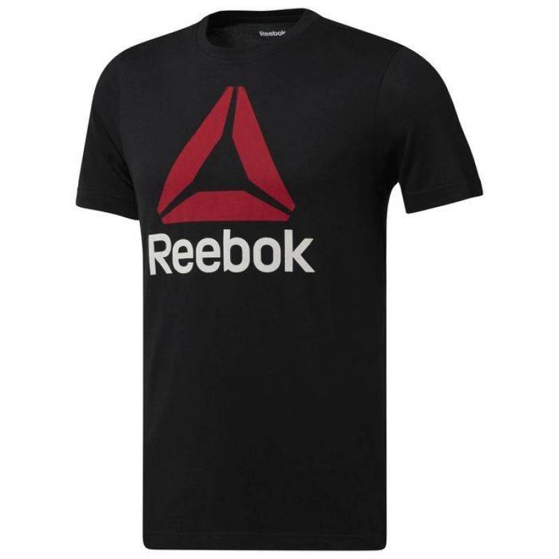 Man T-Shirt QQR- Reebok Stacked - CW5368