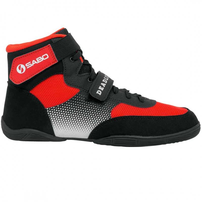 SABO Deadlift Lifting shoes - red