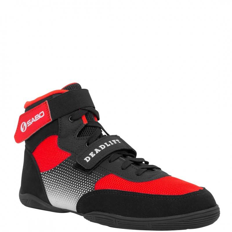 SABO Deadlift Lifting shoes - red
