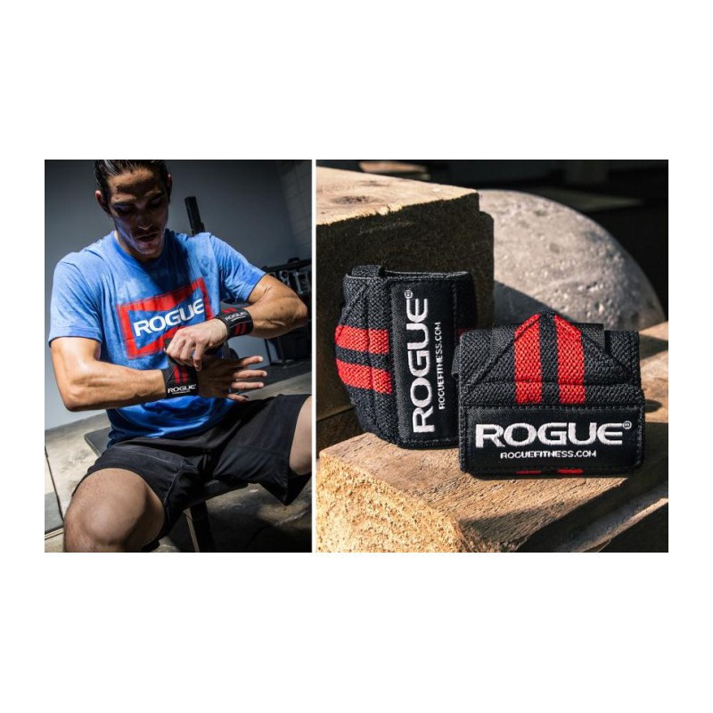 Zpevňovač zápěstí Rogue Red Black 18