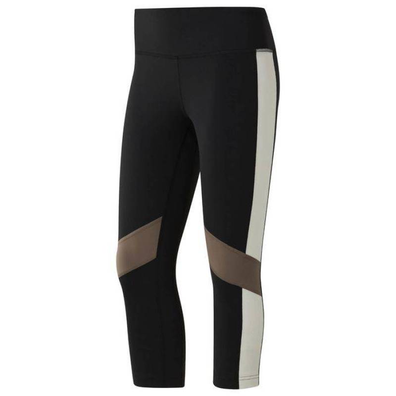 Dámské legíny LUX COLOR BLOCK CAPRI