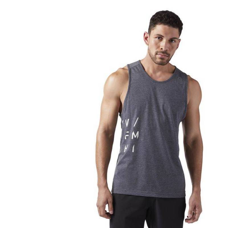 Pánské tričko CrossFit BURNOUT TANK