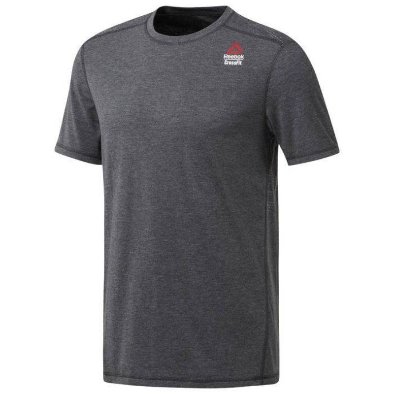 Man T-Shirt Reebok CrossFit BURNOUT TEE