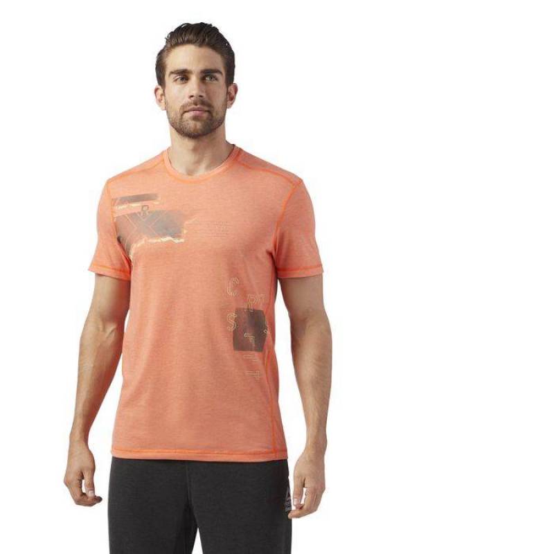 Pánské tričko Reebok CrossFit Burnout Tee CD7607