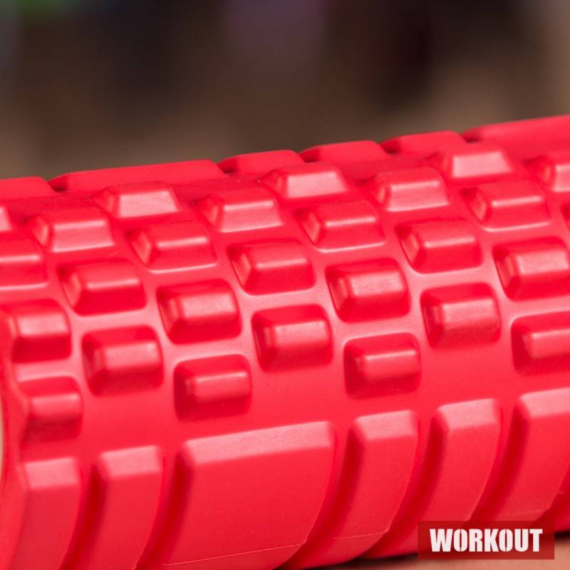 Masážní válec WORKOUT - červený