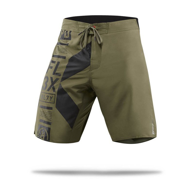 Pánské šortky ONE Power Nasty 2-In-1 Olive AA126