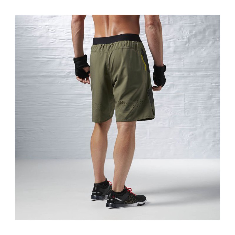 Pánské šortky ONE Power Nasty 2-In-1 Olive AA126