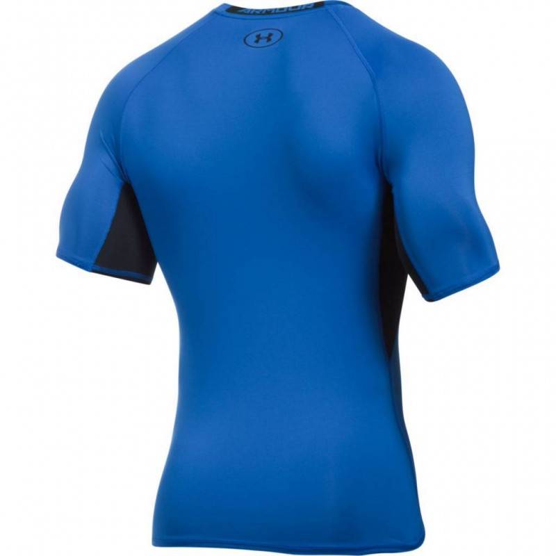 Pánské Kompresní Triko Under Armour s Krátkým Rukávem modro/černé