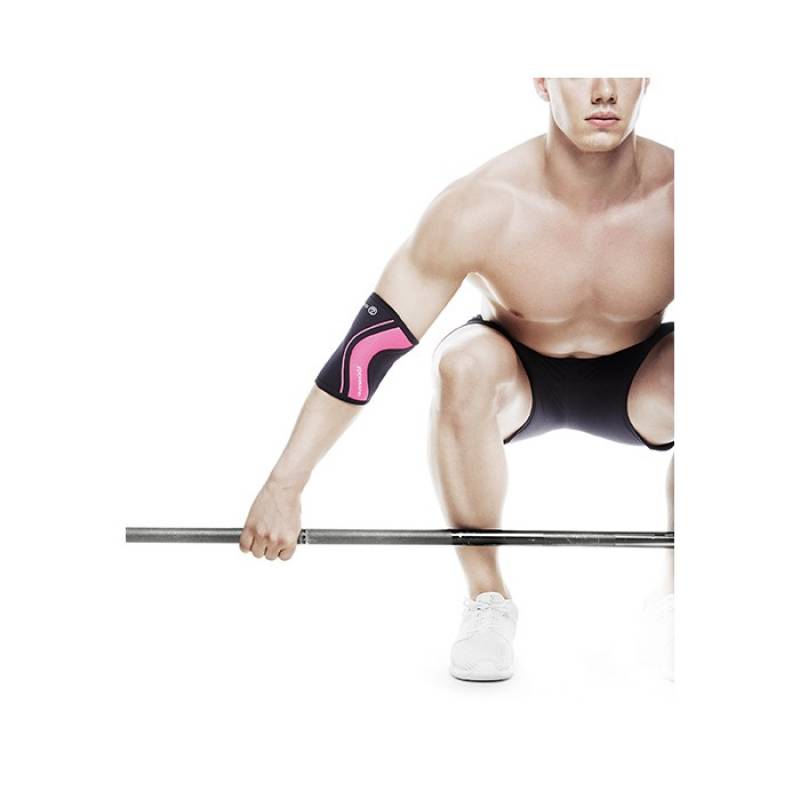 Ellbogenbandage RX 5mm - schwarz/rosa