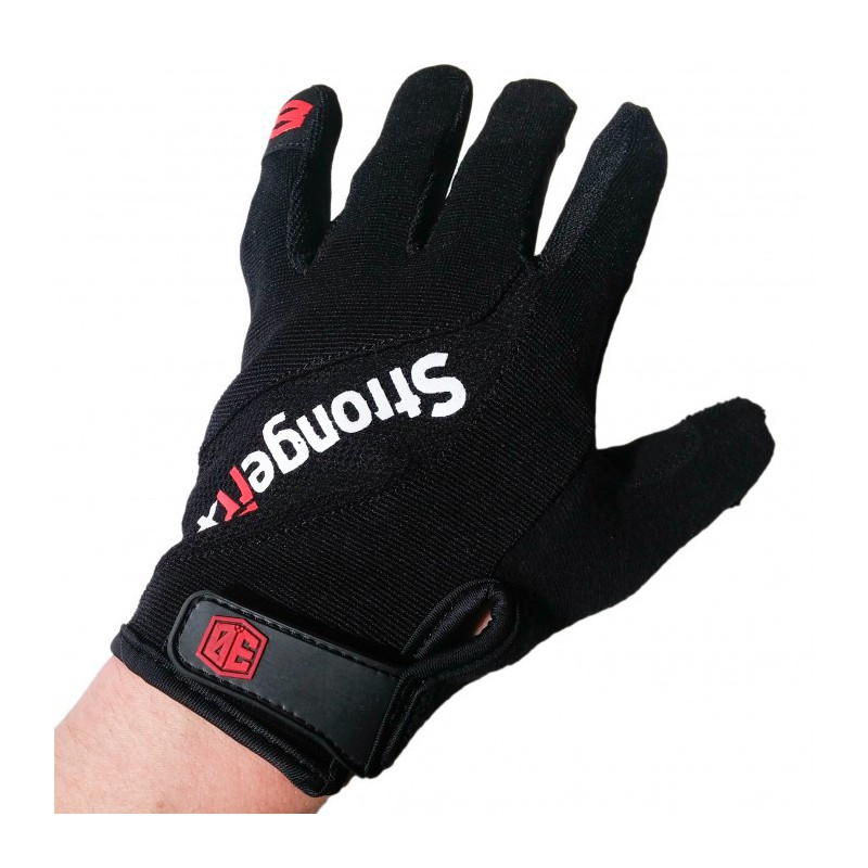 StrongerRx 3.0 WOD Fitness Gloves - black