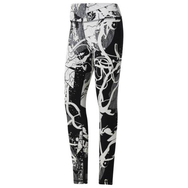 Dámské legíny EL LEGGING-ABSTRACT BLOSS