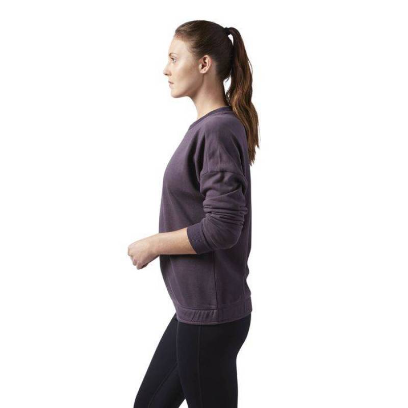 Dámská mikina EL WASHED CREW - CD5902