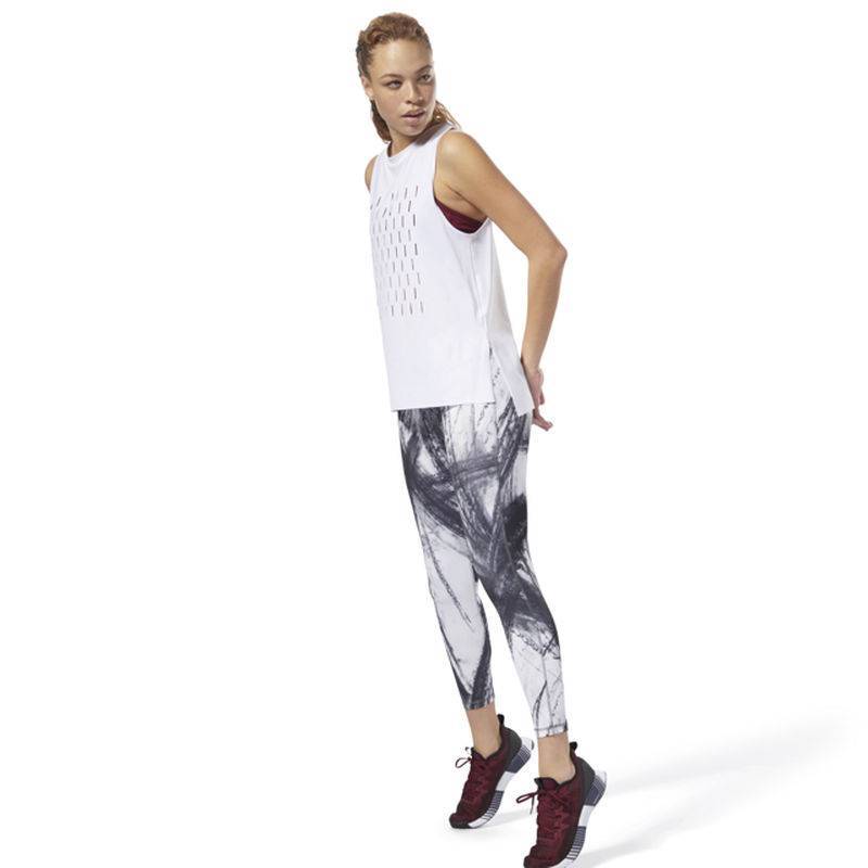 Woman Leggins Y Lux Bold 7/8 Tight -AOP - CY4933