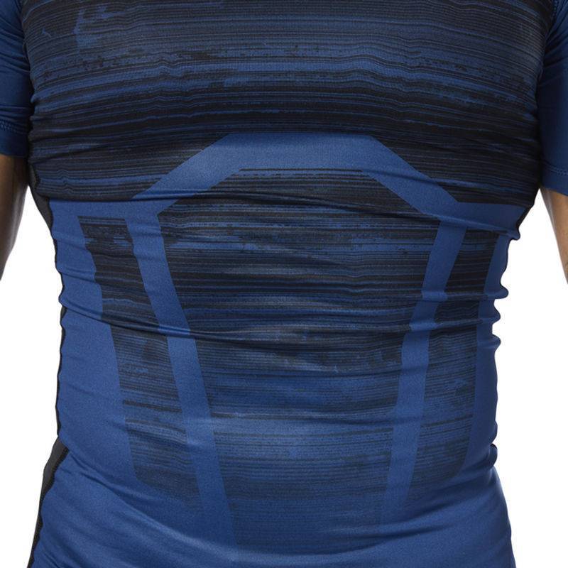 Man compression T-Shirt AC Comp Tee - AOP - D93795