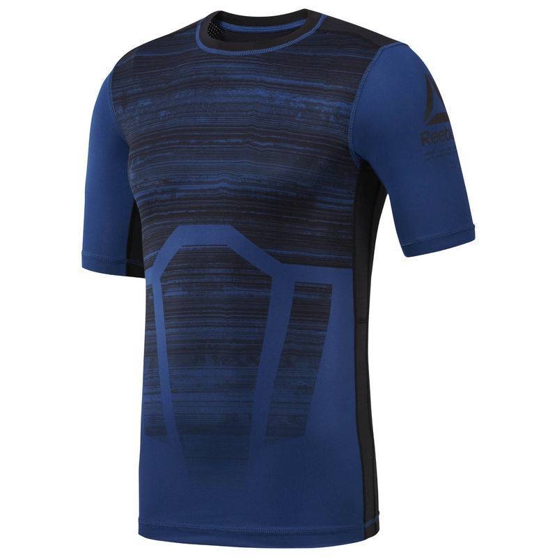 Man compression T-Shirt AC Comp Tee - AOP - D93795