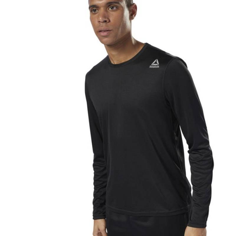 Man T-Shirt RUN LS TEE - D92331