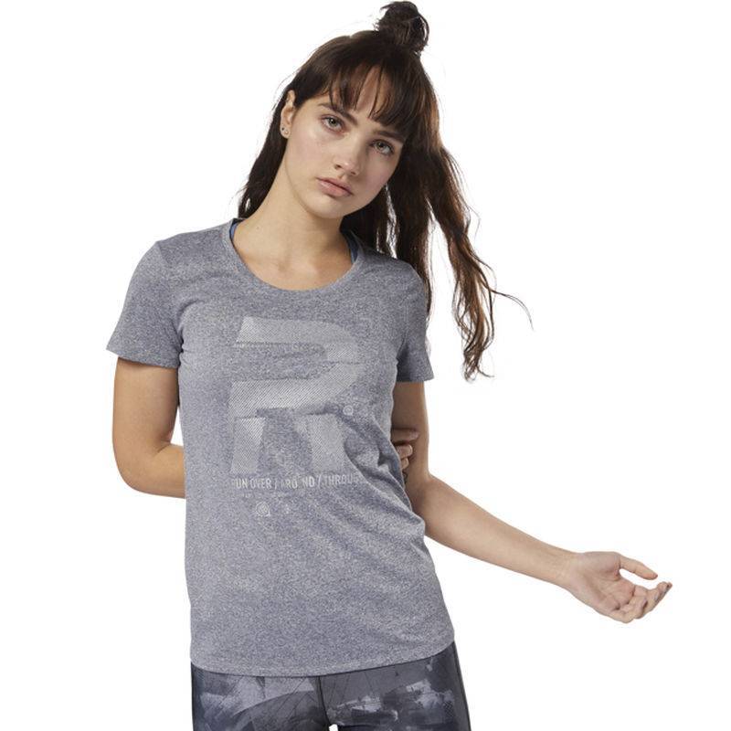 Woman T-Shirt SS REFLECTIVE TEE - D78939