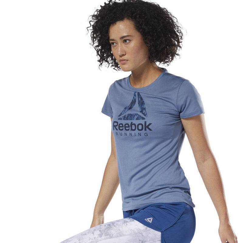 Woman T-Shirt RUN SS GRAPHIC TEE - D78746