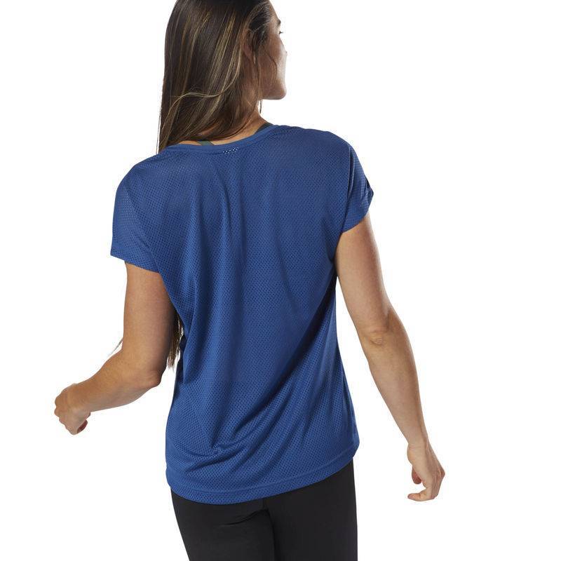 Woman T-Shirt WOR MESH PANEL TEE - D95036