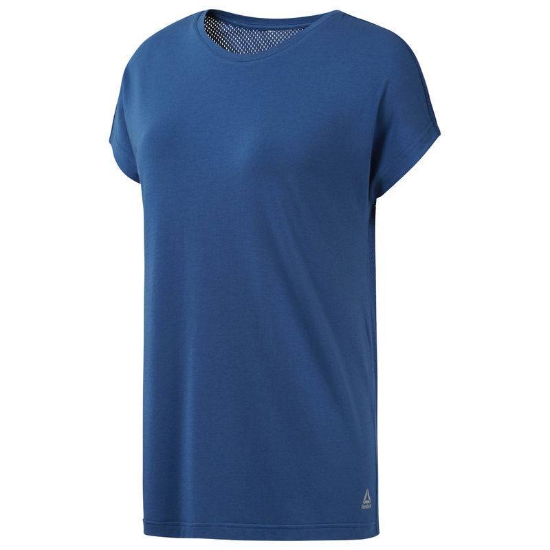 Woman T-Shirt WOR MESH PANEL TEE - D95036