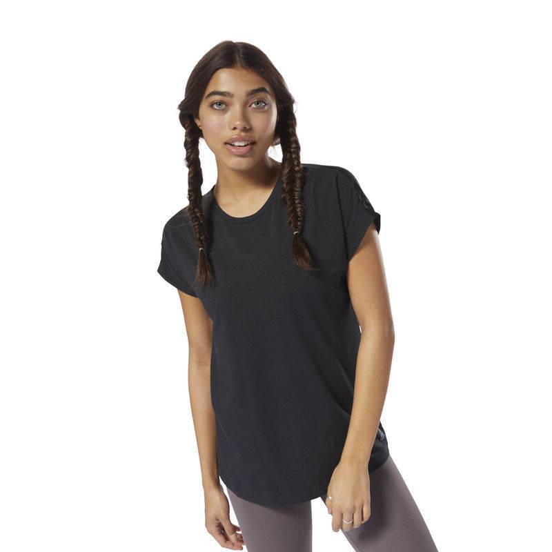 Woman T-Shirt WOR MESH PANEL TEE - D95037