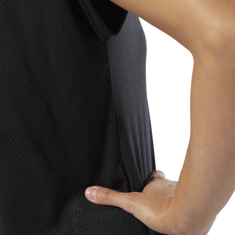 Woman T-Shirt WOR MESH PANEL TEE - D95037