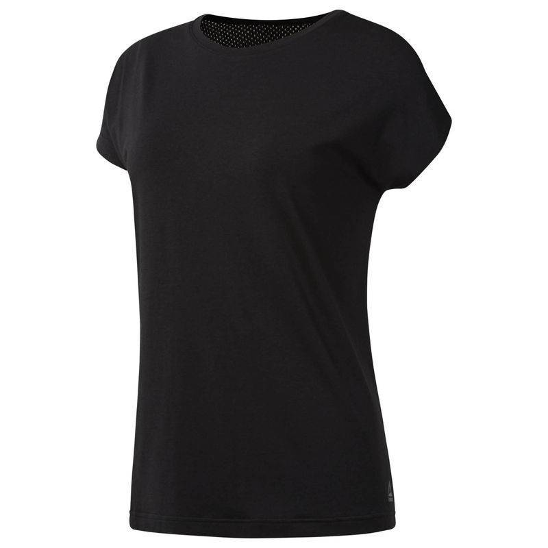 Woman T-Shirt WOR MESH PANEL TEE - D95037