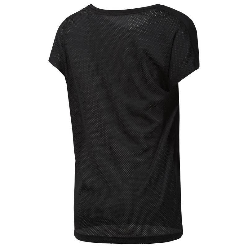 Woman T-Shirt WOR MESH PANEL TEE - D95037