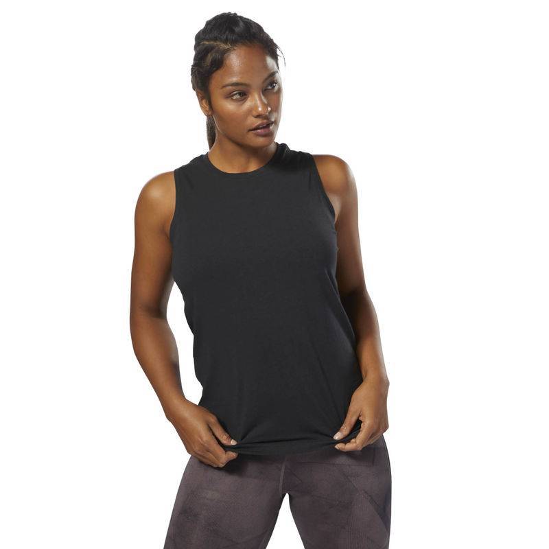 Woman top WOR MESH TANK - D95040